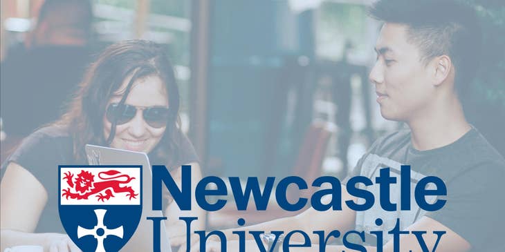 Newcastle University Job Board logo.