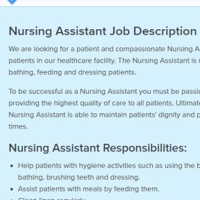 What to Expect From a Career As a Nursing Assistant - ICI