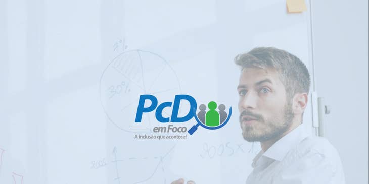 Logotipo do PcD em Foco.