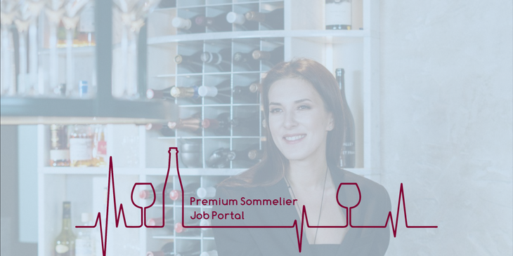 Premium Sommelier Job Portal logo.