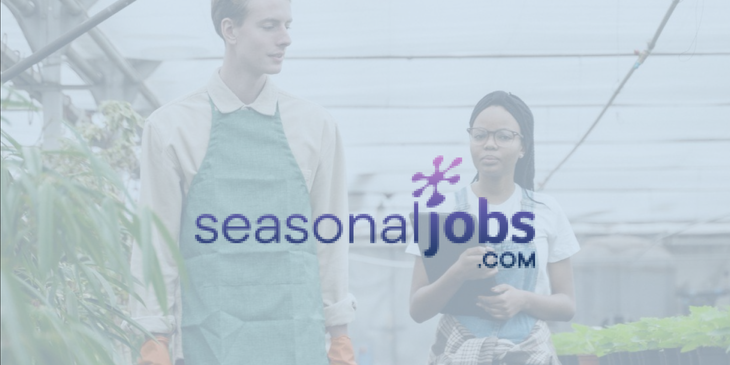 SeasonalJobs.com logo.