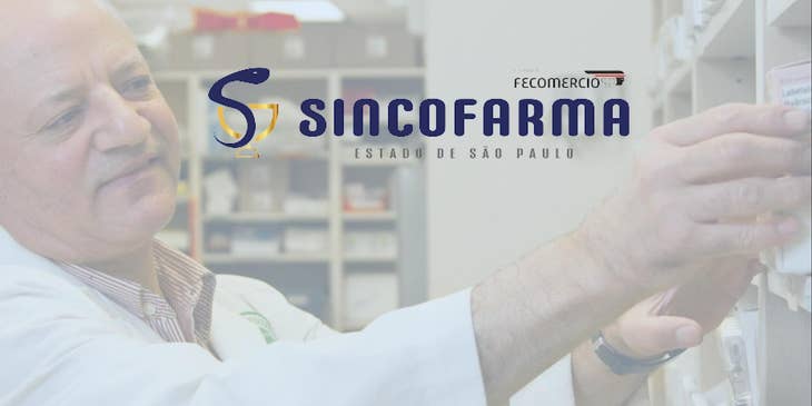 Logotipo do Sincofarma/SP.