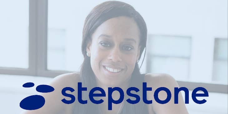Logo von Stepstone.
