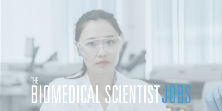 The Biomedical Scientist Jobs logo.