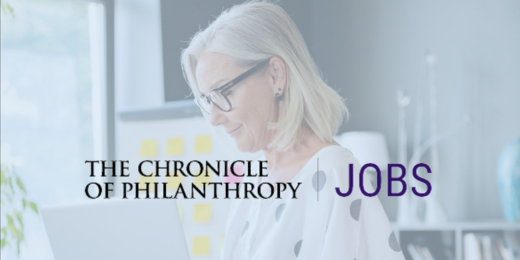 The Chronicle of Philanthropy Jobs logo.