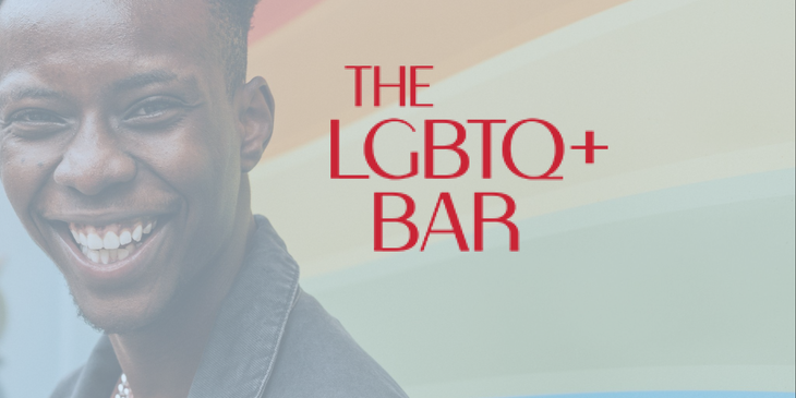 The LGBTQ+ Bar logo.