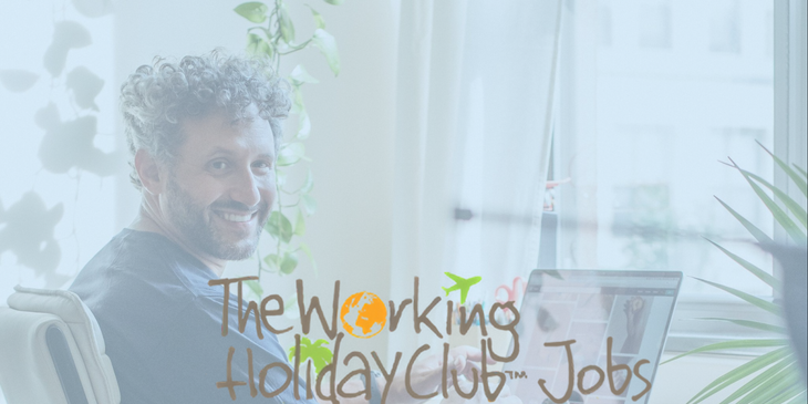 The Working Holiday Club JobsJobs logo.