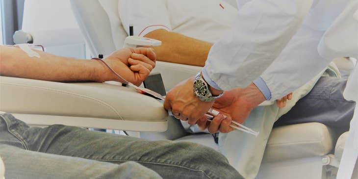 Dialysis Nurse ensuring that the treatment is administered correctly.