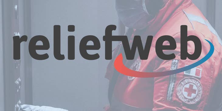 ReliefWeb logo.