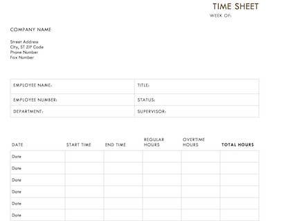 man hours spreadsheet pdf