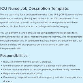 How To Find Intensive Care Unit (ICU) Nurses