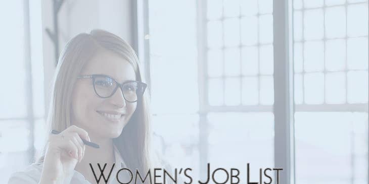 Women's Job List logo